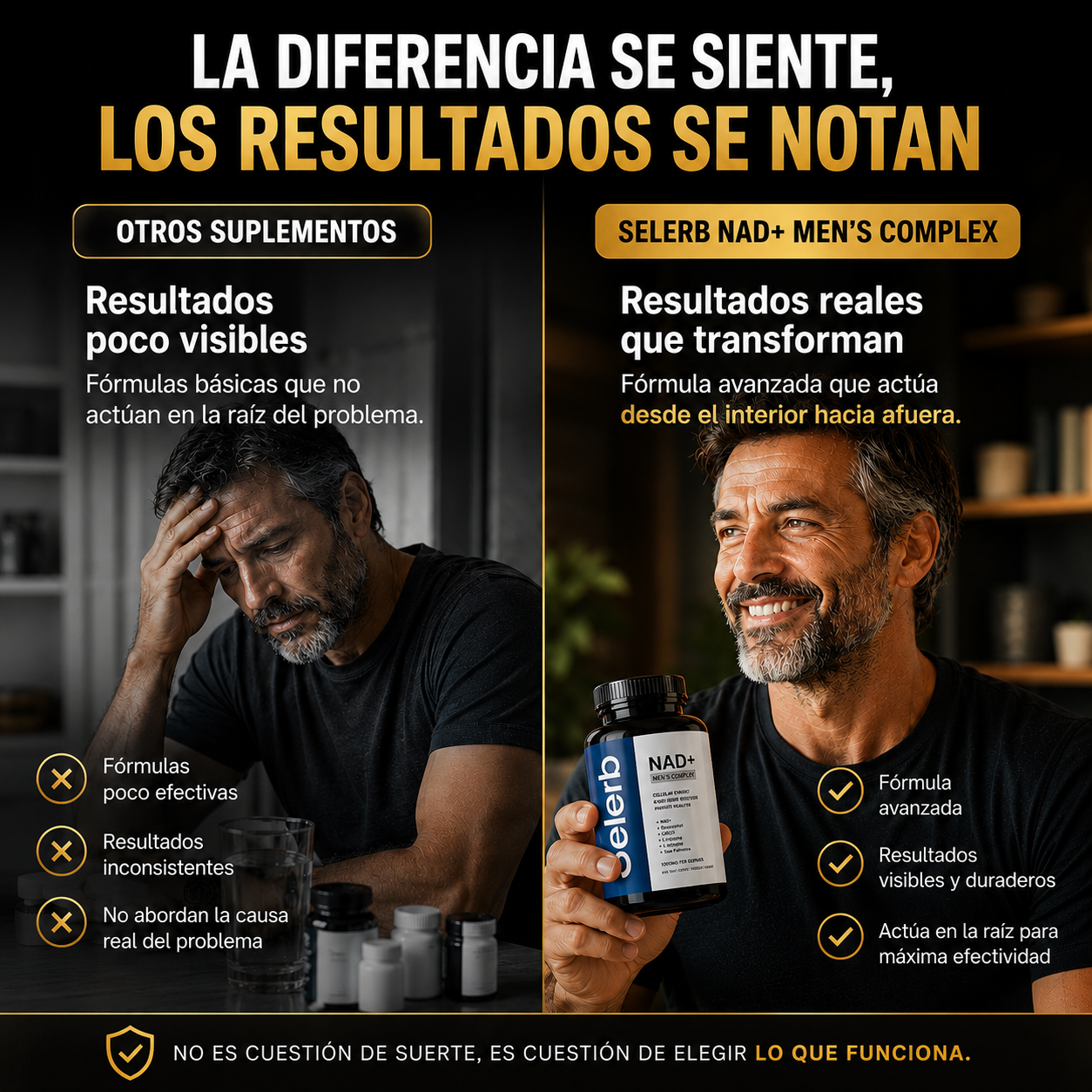 Selerb NAD+ Más Energía, Más confianza, Más Vitalidad
